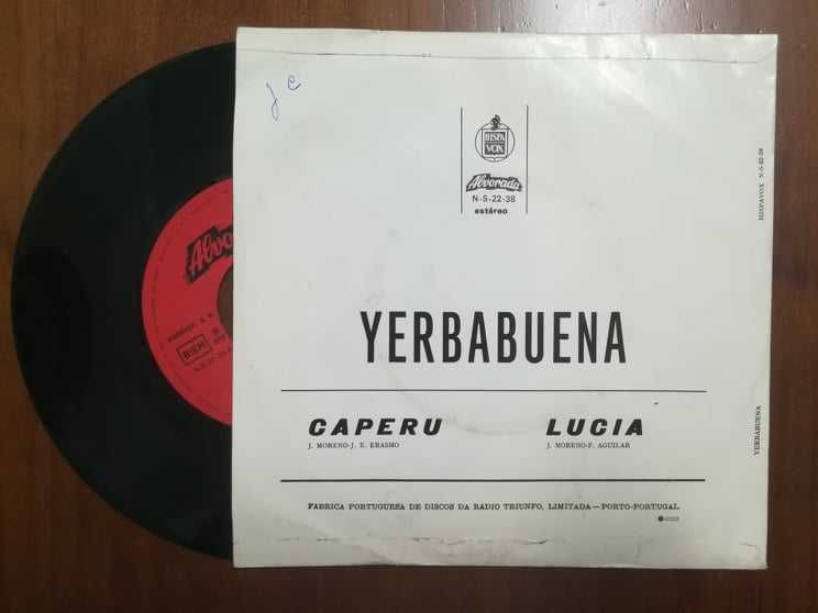 Disco de vinil (single) - YerbaBuena