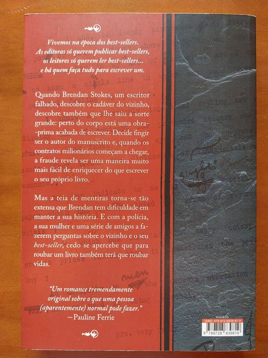 Livro "O último capítulo" de Edmund Power
