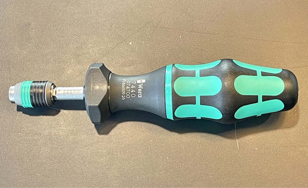 0,3-1.2 Nm Wera 7440 wkrętak dynamometryczny precyzyjny Thule iPhone