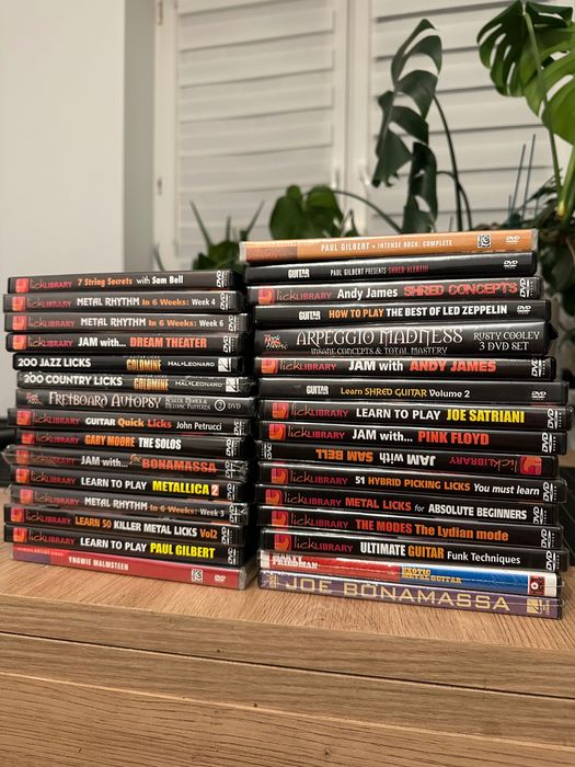 Kolekcja kursów gitarowych