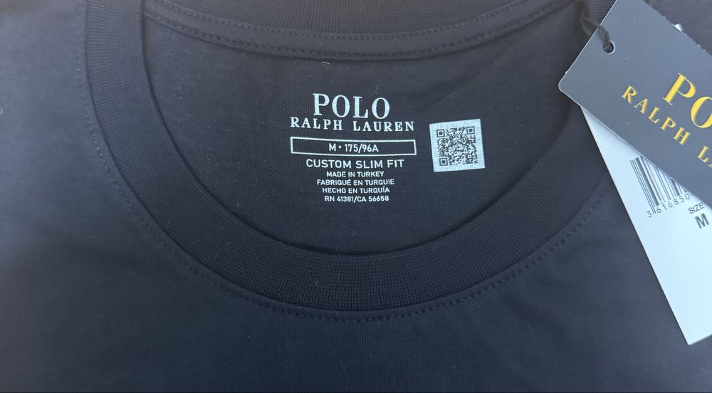 T-shirt azul marinho ralph lauren