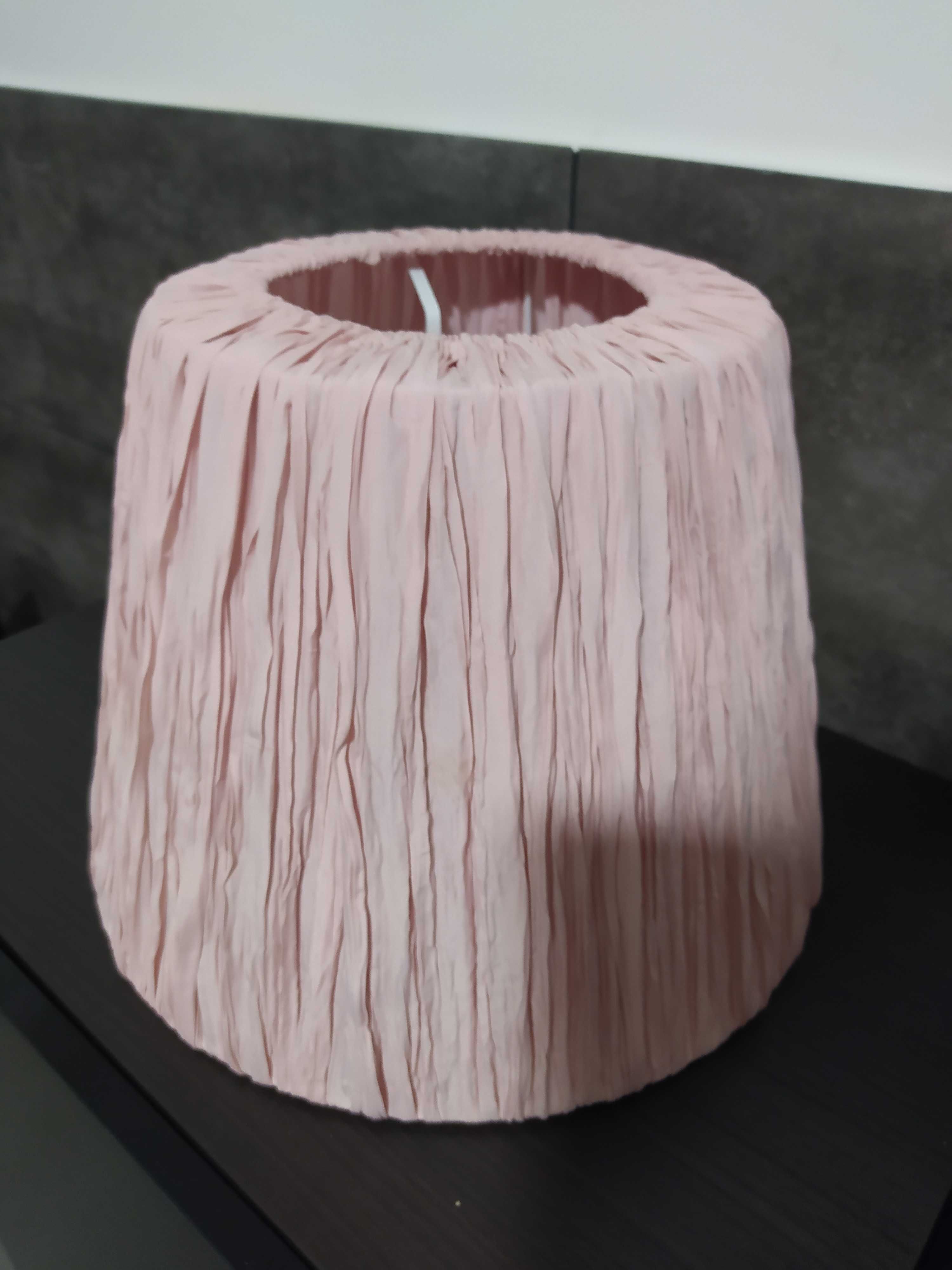 Abajur / Candeeiro rosa IKEA