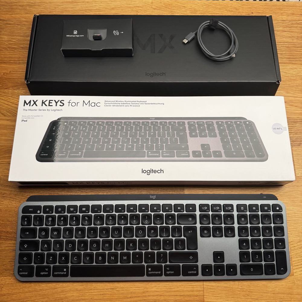 Klawiatura Logitech MX Keys for Mac - używana, w bdb stanie