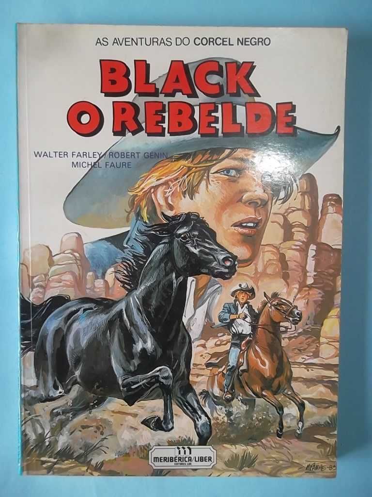 O CORCEL NEGRO - W. Farley & Michel Fauré. Completo 6 vols. Meribérica