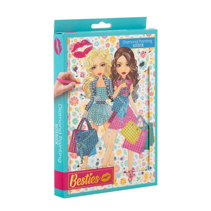 961006, 961005 Besties Блокнот А5 в тверд. пер., акция