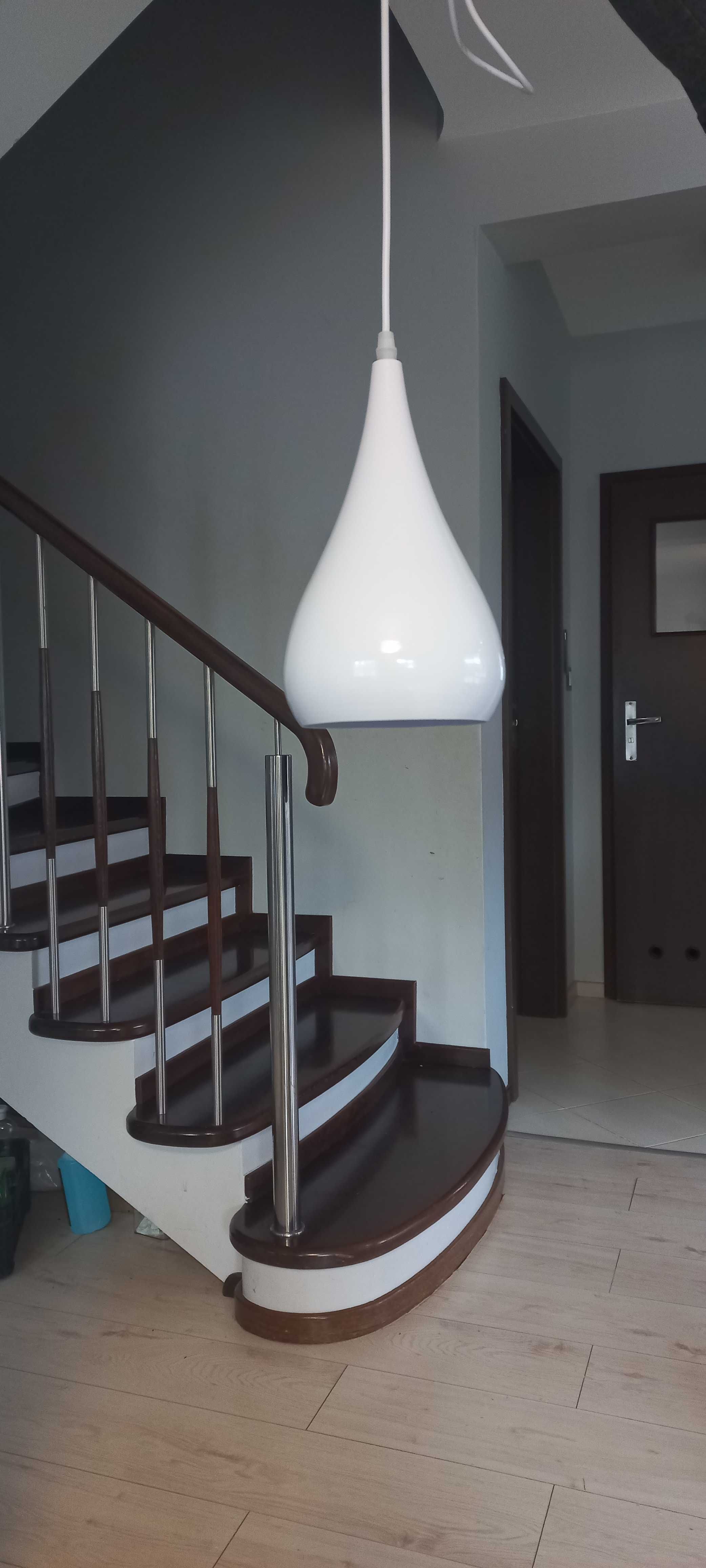 Lampy wiszące, białe 2 szt. NOWE