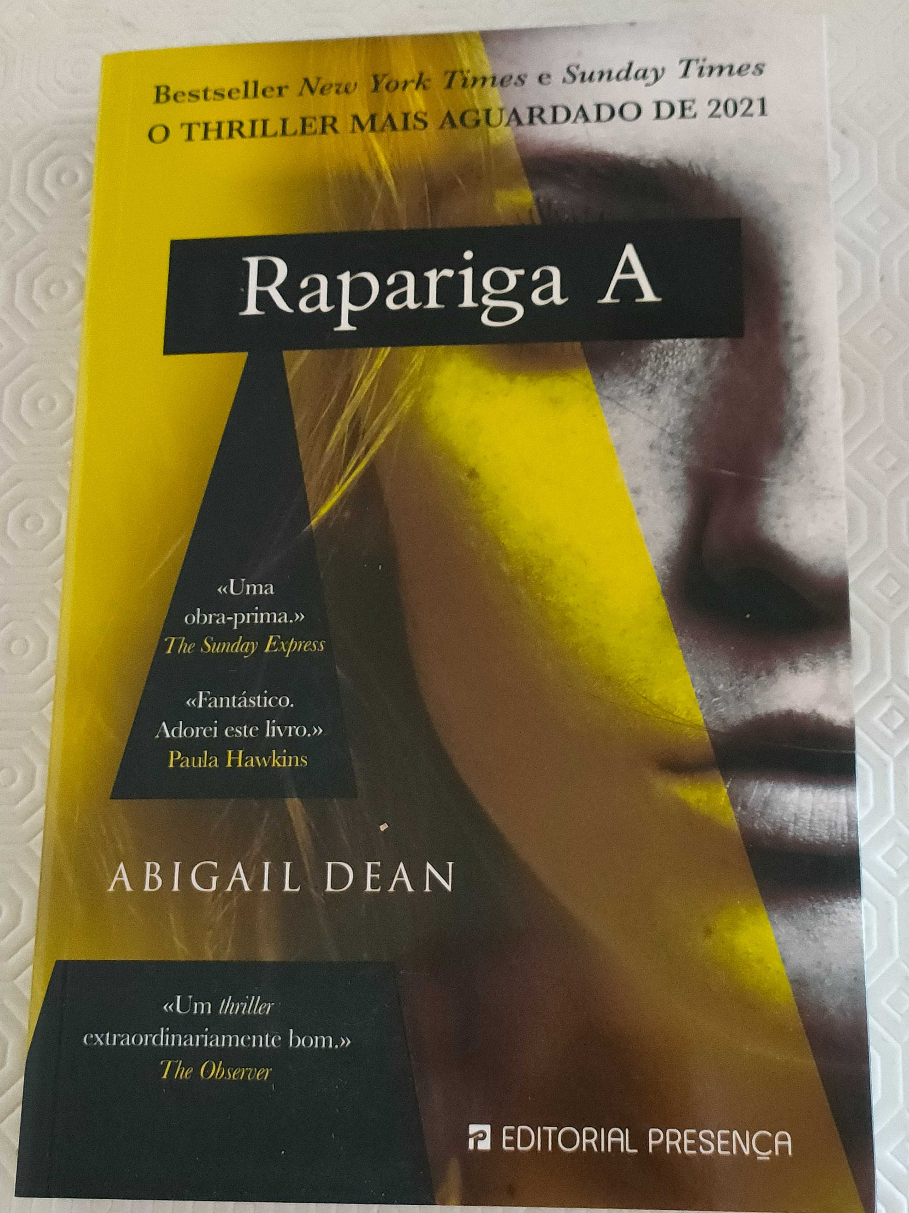 Livro novo A Rapariga A de Abigail Dean