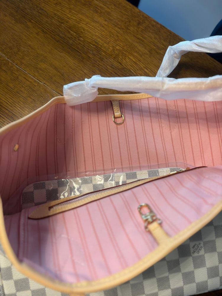 Louis Vuitton Neverfull MM Tote Bag torba shopper