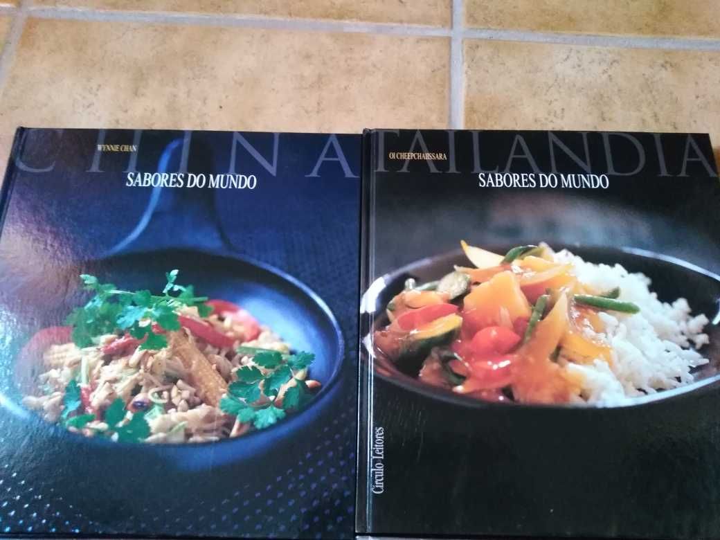 Coleção Livros "Sabores do Mundo"