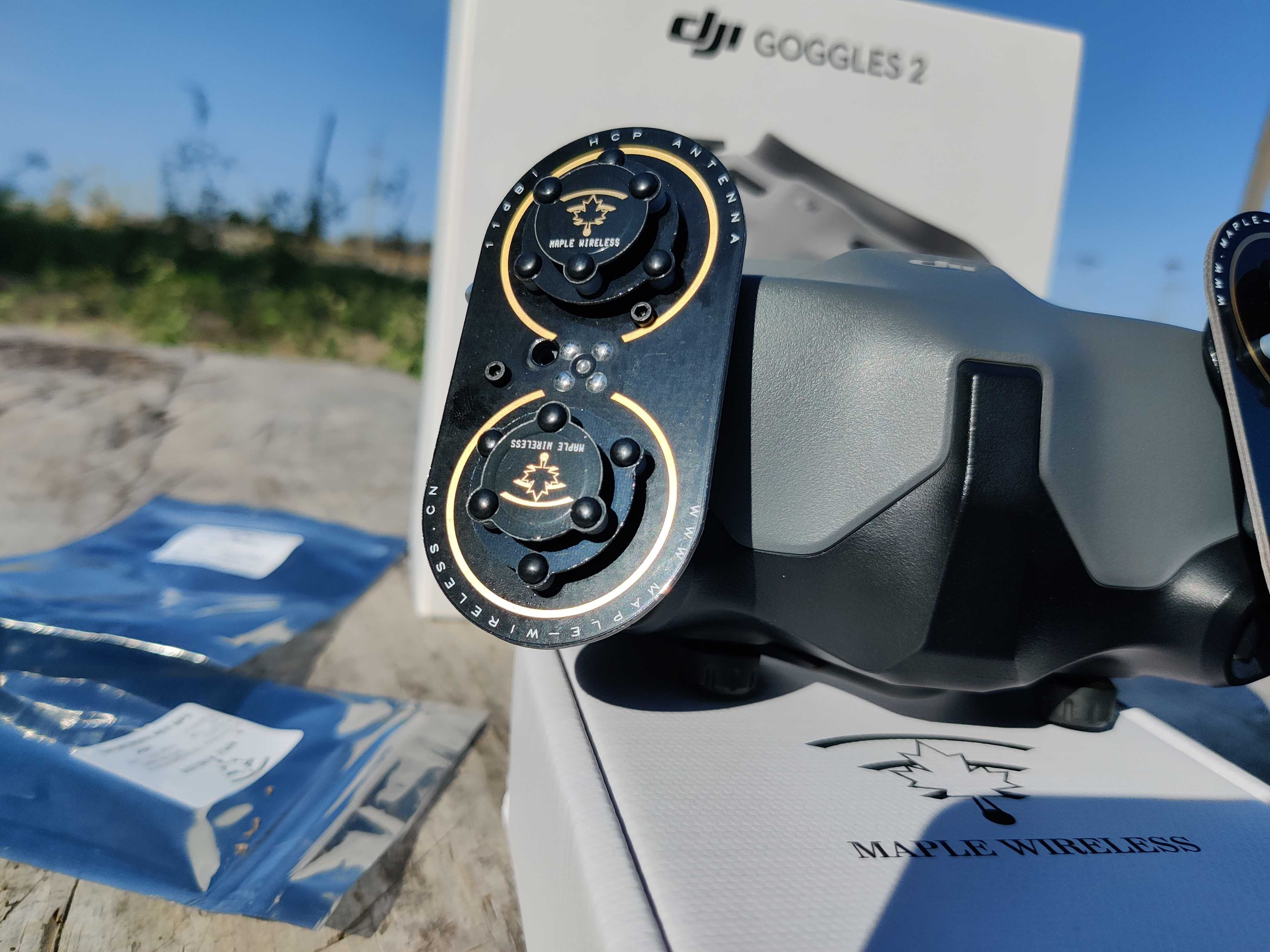 DJI Goggles 2 антена Maple Wireless 5.8G 11dBi LHCP DJI FPV HD antenna