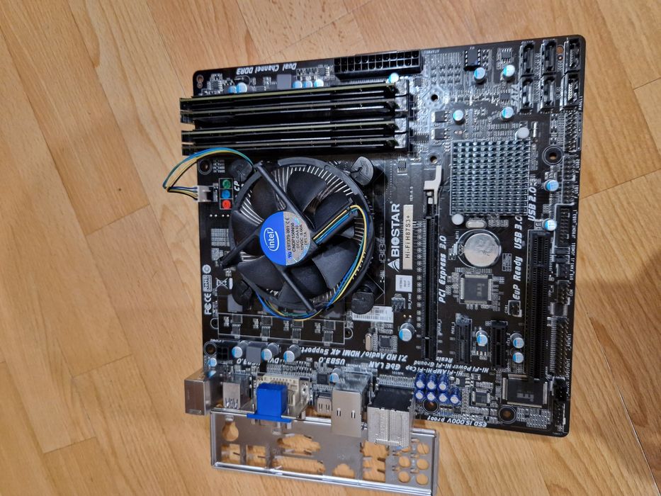 Intel core i7-4770 3.4ghz+охлад+Материнка-Бистрий комплект 4ядра8поток