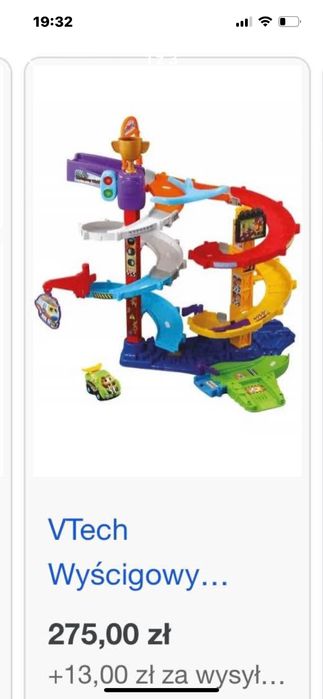 Vtech tor samochodowy i samolotowy