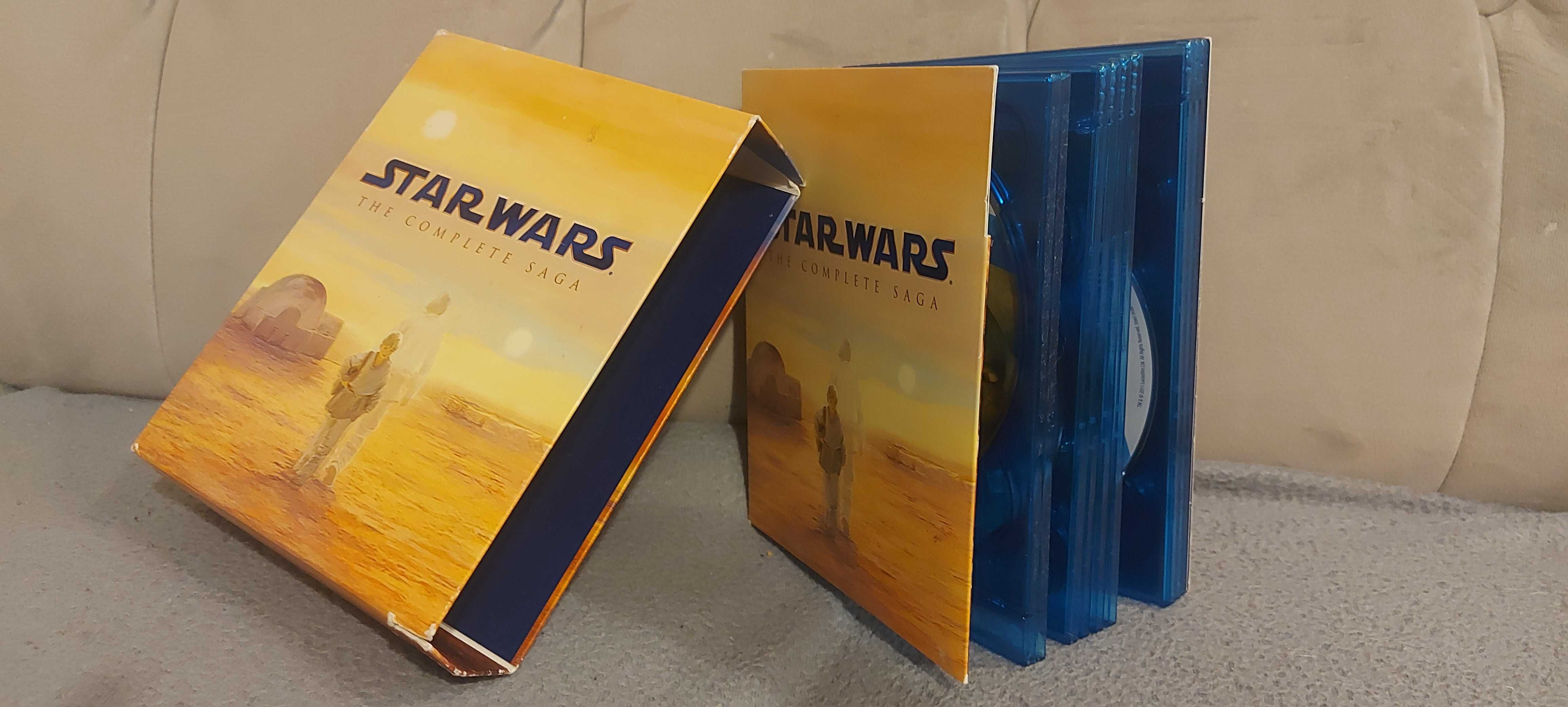 STAR WARS The Complete Saga - Blu Ray, 9 płyt