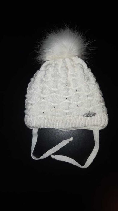 Шапка зимняя для девочки р.38-40