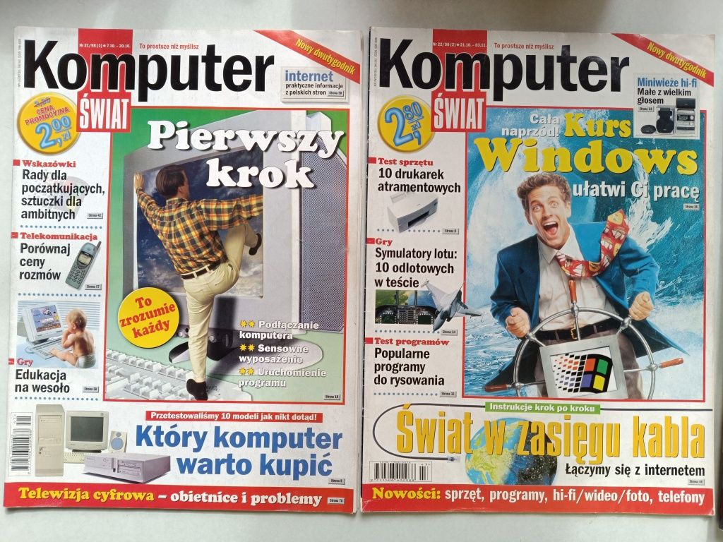 Komputer Świat - kolekcja 27 szt. - czasopisma