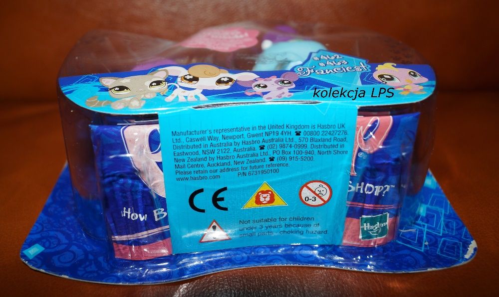 LPS ZESTAW #462 #463 UNIKAT Littlest Pet Shop oryginalny NOWY Fanciest