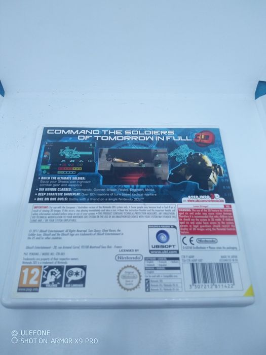 Nitendo 3ds ghost Recon Shadow wars