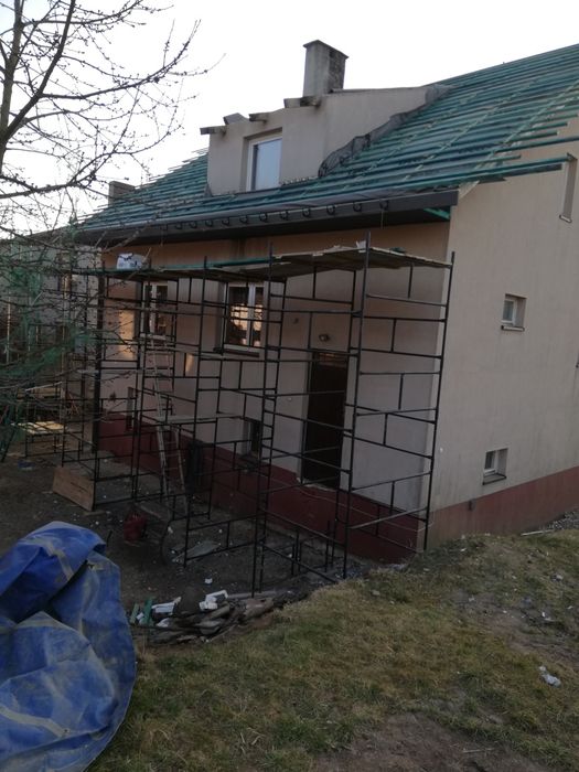 Usługi dekarskie remonty dachów zdjęcie eternitu