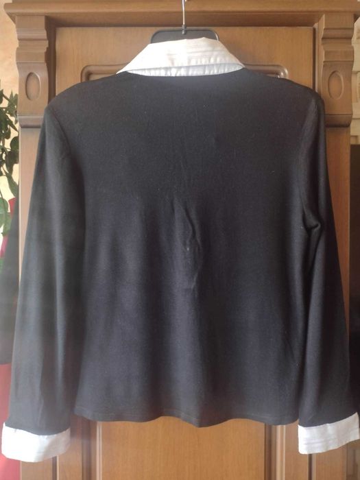 Bluzka czarna wyjściowa