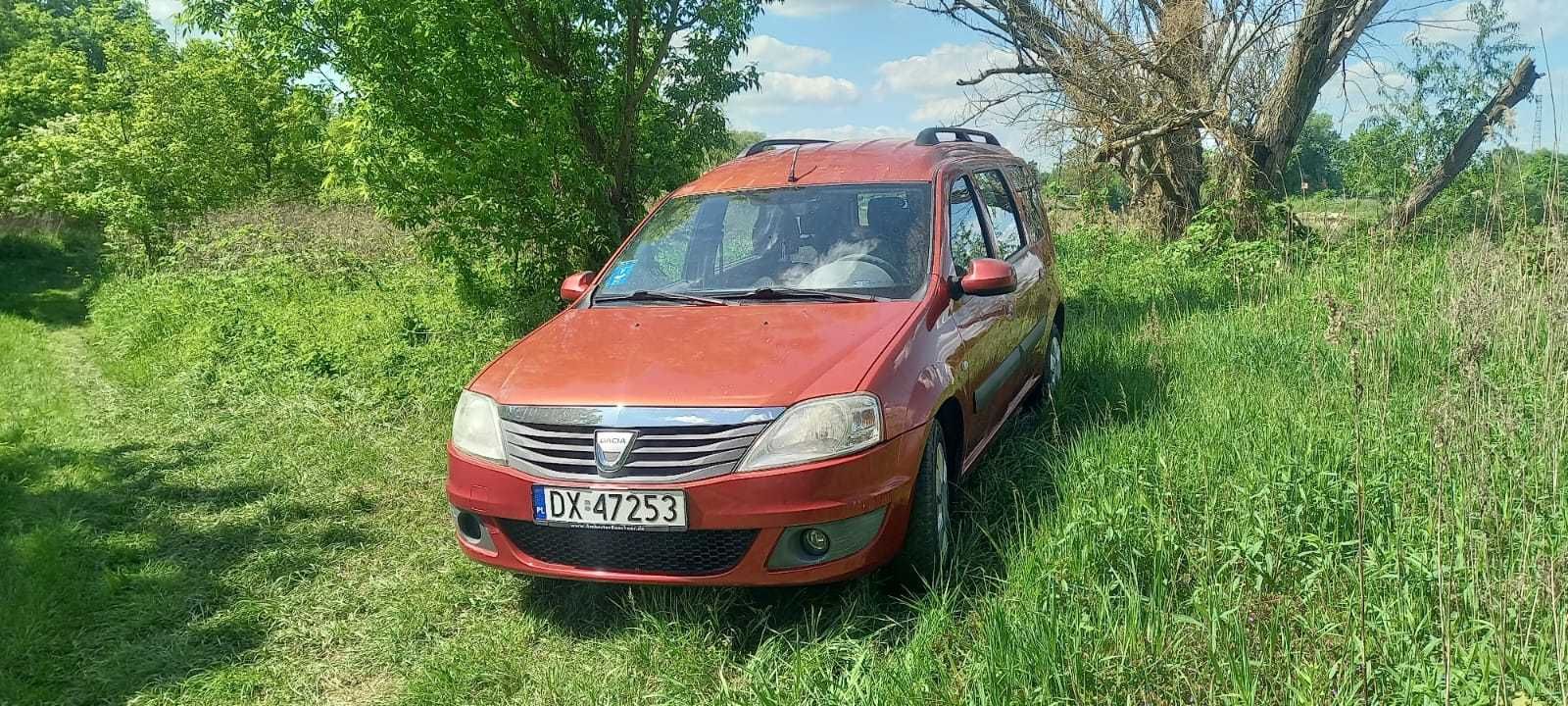 DACIA Logan MCV 2009 rok 1.6 benzyna ,KLIMA ,ważne OC ,przegląd 04/26