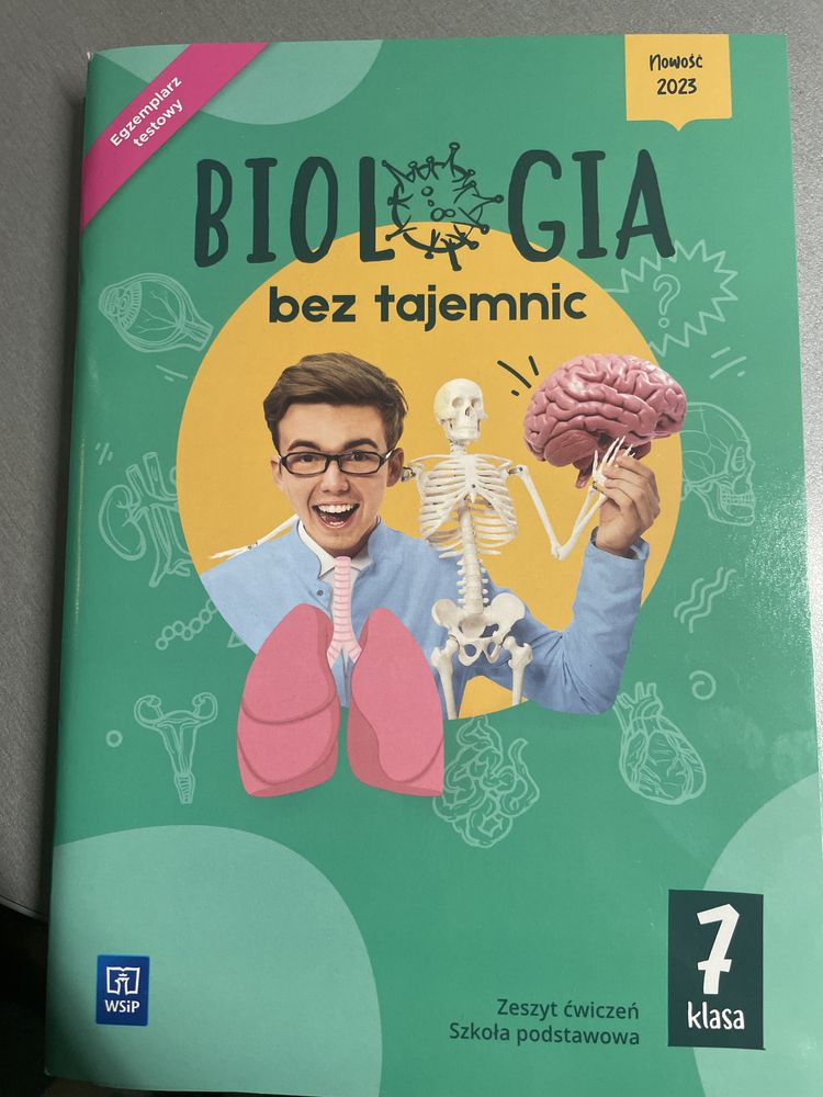 Zeszyt ćwiczeń do biologii 7 WSiP