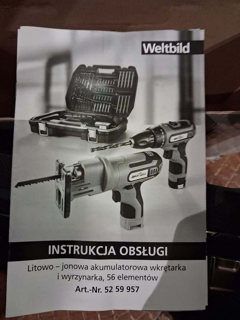 Wkrętarka wyżynarka 10.8v Weltbild