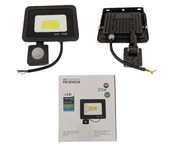 Naświetlacz LED COB ceramiczny 20W z czujnikiem