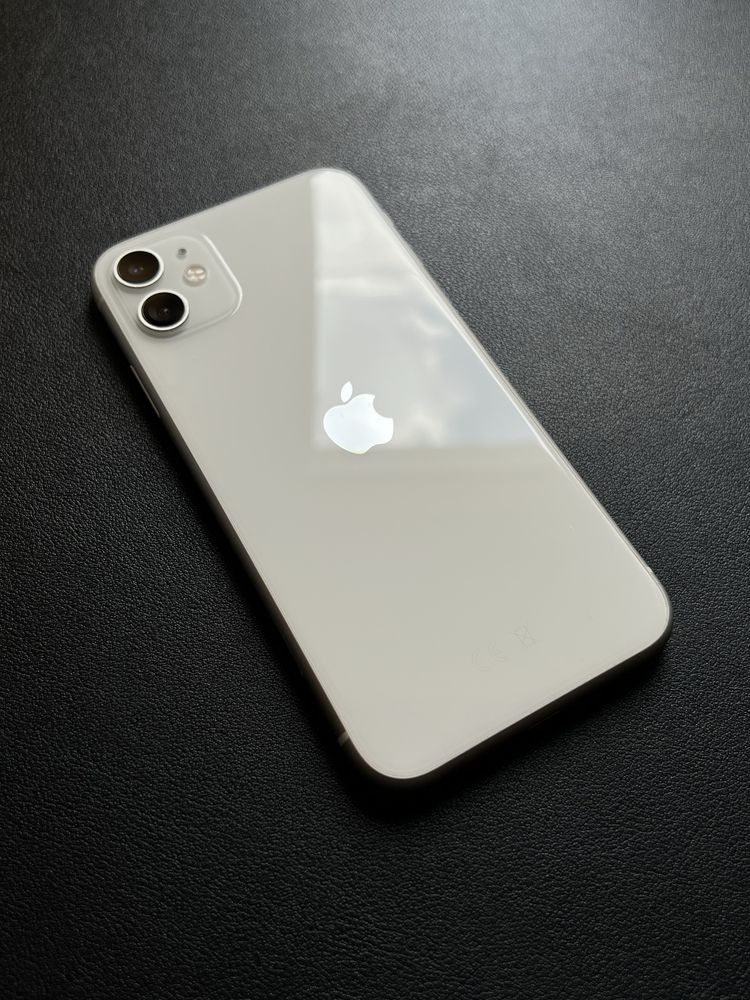 iPhone 11, 64gb, White (Neverlock) Айфон 11, акб 100%