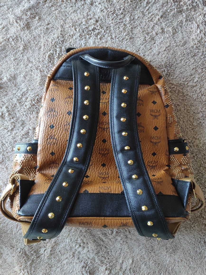 Stylowy plecak MCM w idealnym stanie
