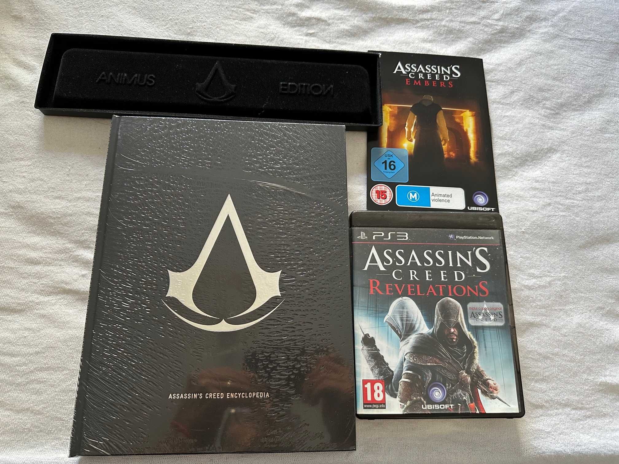 Assassins Creed Revelations The Animus Edition Playstation PS3 C/Nova