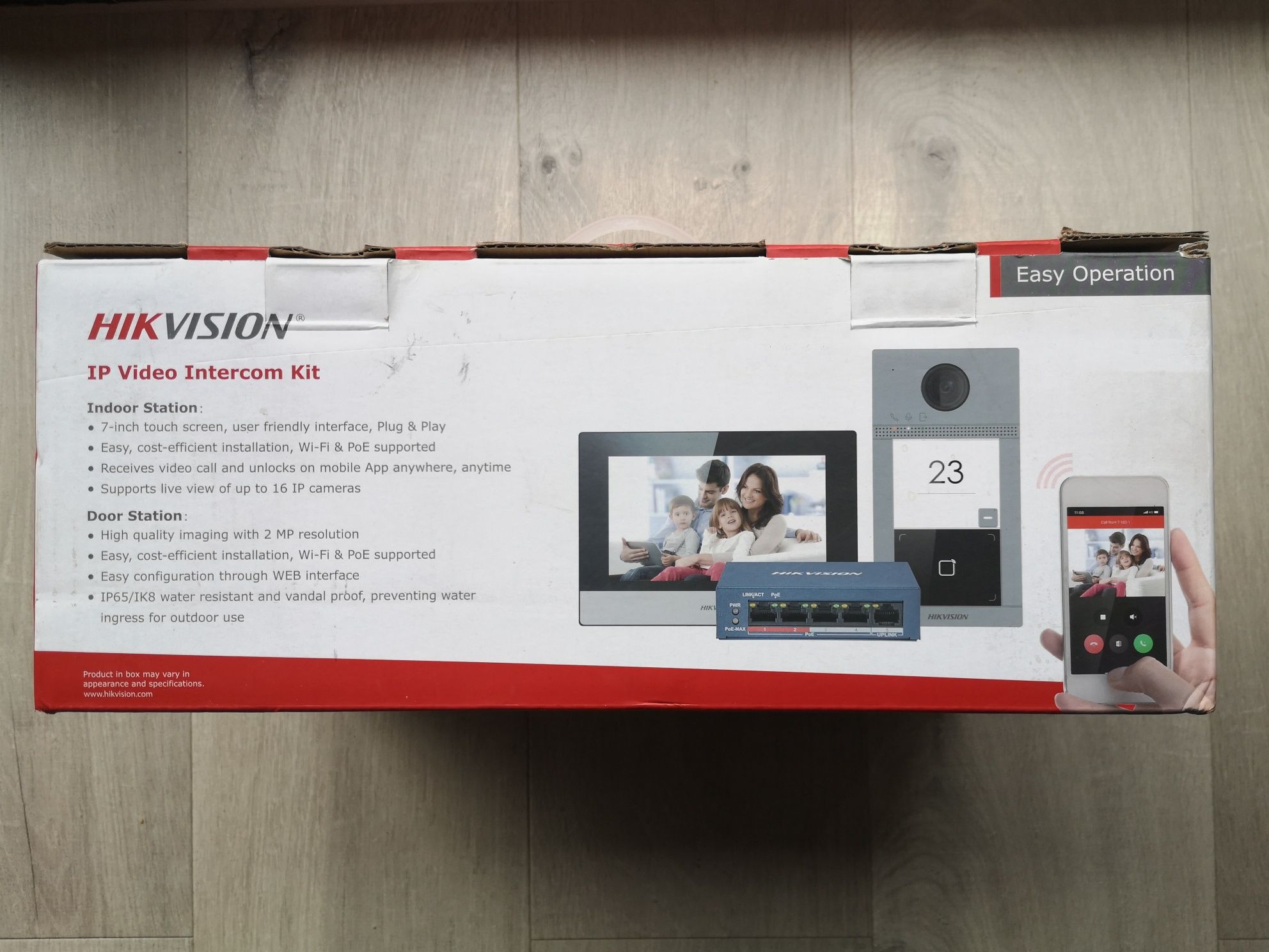 Nowy wideodomofon Hikvision DS-KIS604-S-W