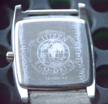 Zegarek męski Citizen solar BM6511-09E szafir pasek wojskowy