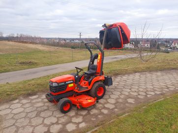 Traktorek kosiarka 4X4 Kubota BX2200 22 km wspomaganie górny wysyp