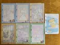 Kartki karteczki A5 do segregatora lata 90-te kolekcja Bajki