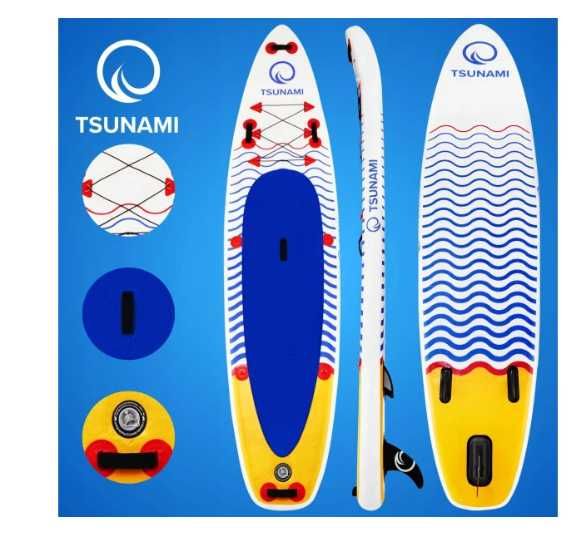 Deska SUP TSUNAMI 350cm T09/Sklep/FV23%/Gwarancja/Powystawowa