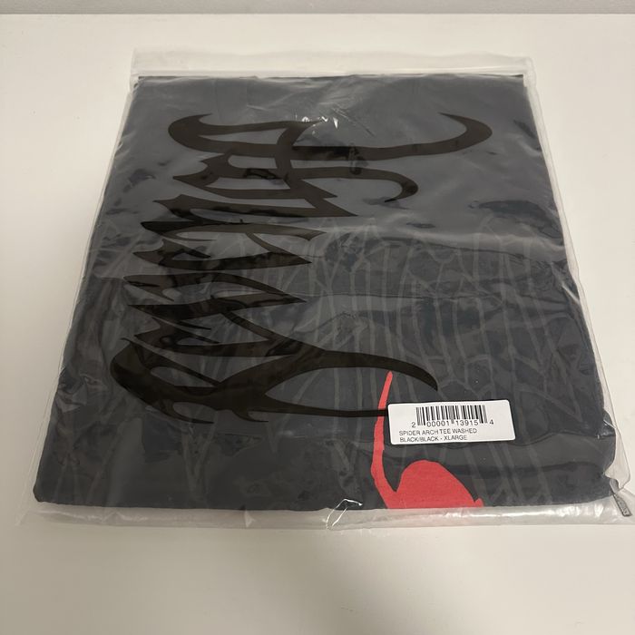 Revenge Spider Arch Tee Washed Black Koszulka