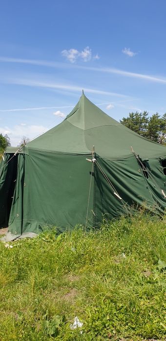 Namiot wojskowy 3×5 metrów