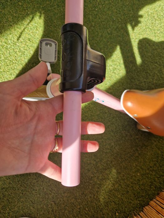 Rower rowerek trójkołowy biegowy z pedałami 2w1 Różowy Ecotoys