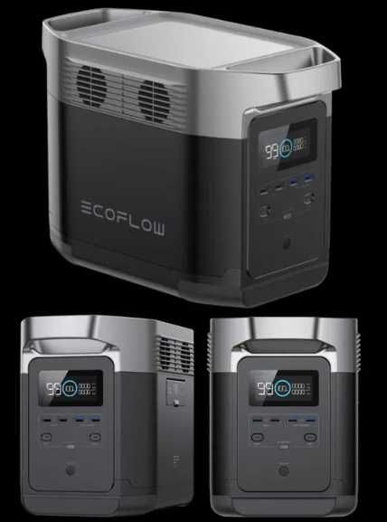 Зарядная EcoFlow Delta ef3 pro 1260 Вт/год,мощ 2100. 1 мес на проверку