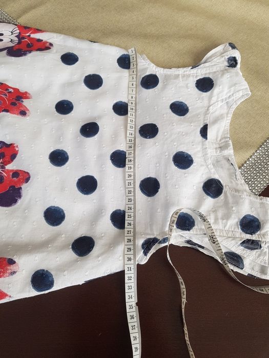 Śliczna sukienka george z myszką minnie roz. 110-116