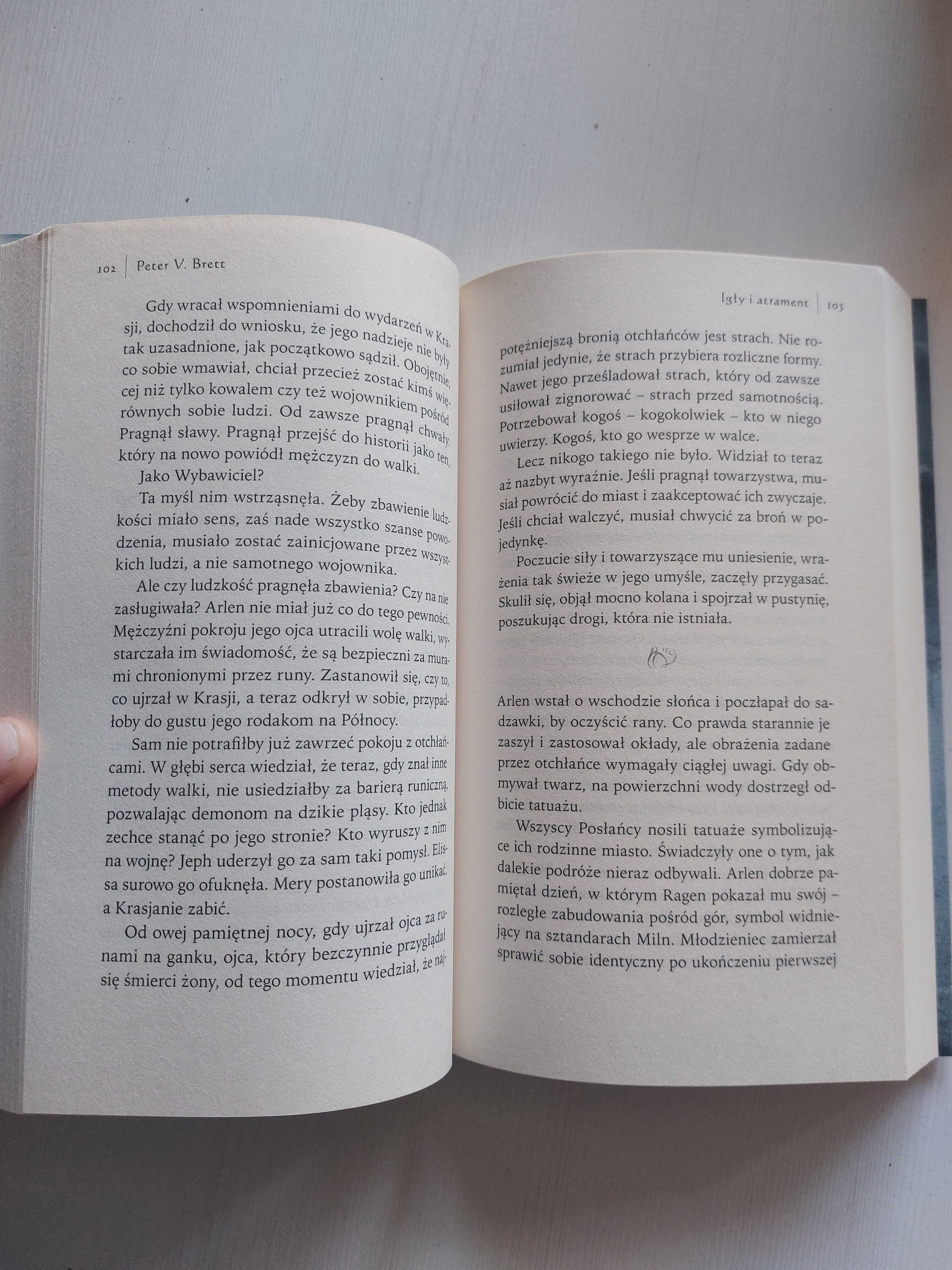 Peter D. Brett, Malowany Człowiek, Księga 1 i Księga 2