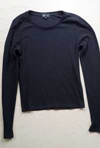 Czarna bawełniana bluzeczka yfl Reserved rozmiar S