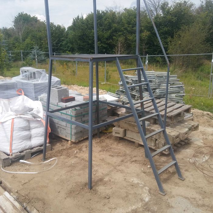 Podest ze schodami odbiór osobisty OKAZJA