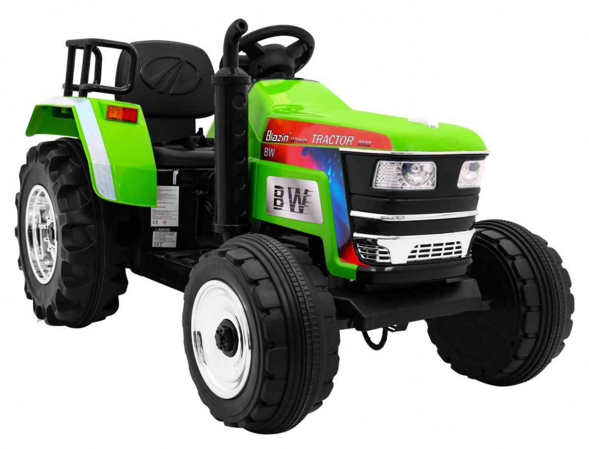 Traktor na akumulator Blazin BW Zielony