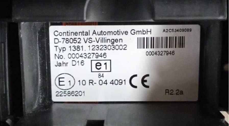 Тахограф цифровий 1381 24V Вольво VOLVO FH FM FE Euro 6 з Датчиком