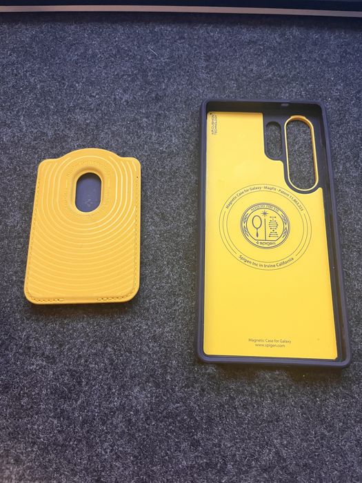 Capa e Carteira Magsafe Spigen para Samsung Galaxy S25 Ultra