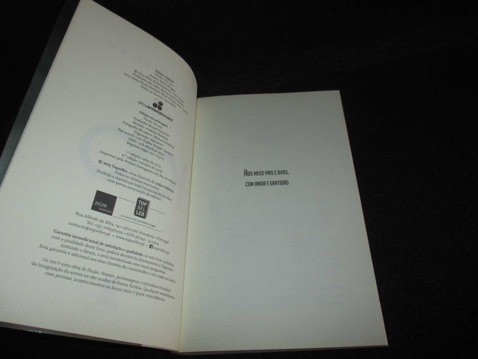 Livros Os 100 Kass Morgan Tetralogia