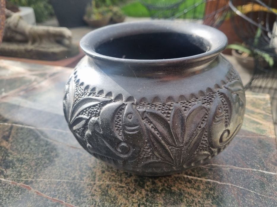 wazon ceramiczny lata 60 polski