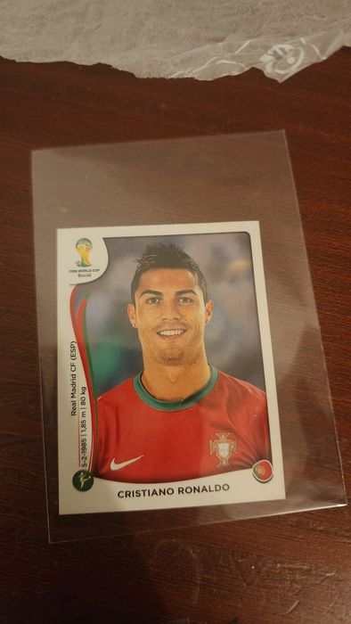Carta cristiano ronaldo world cup brasil