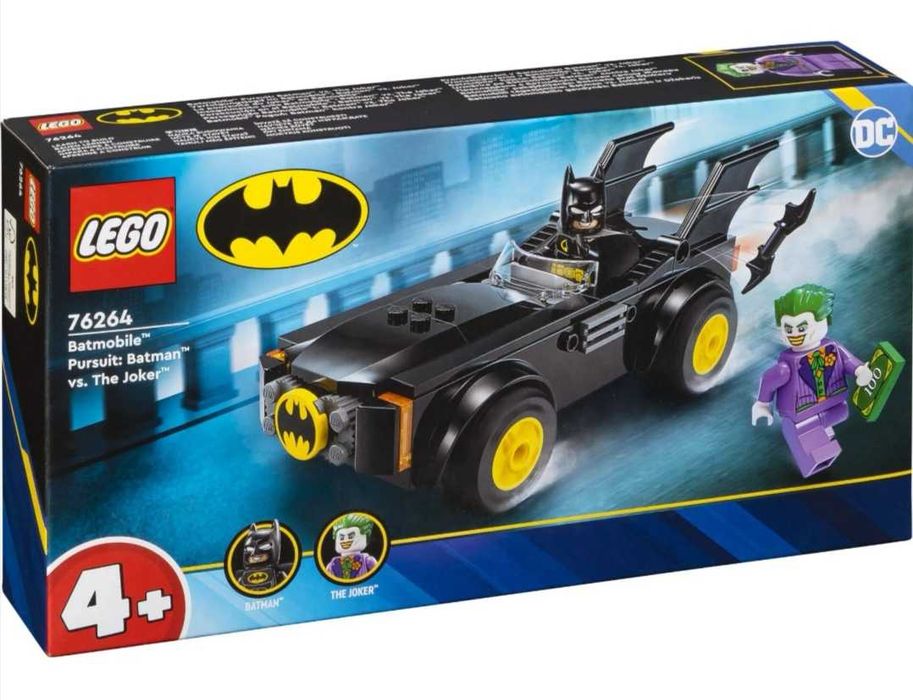 Na Lewara Lego DC Batmobil Pogoń: Batman kontra Jocker 76264